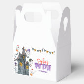 ハロウィーン幽霊スプロック誕生日パーティー フェイバーボックス (オープン)