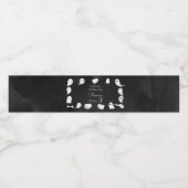 ハロウィーン幽霊スプーク子供の誕生日パーティー ペットボトルラベル (シングルラベル)