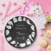 ハロウィーン幽霊スプーク子供の誕生日パーティー ペーパープレート (パーティー)