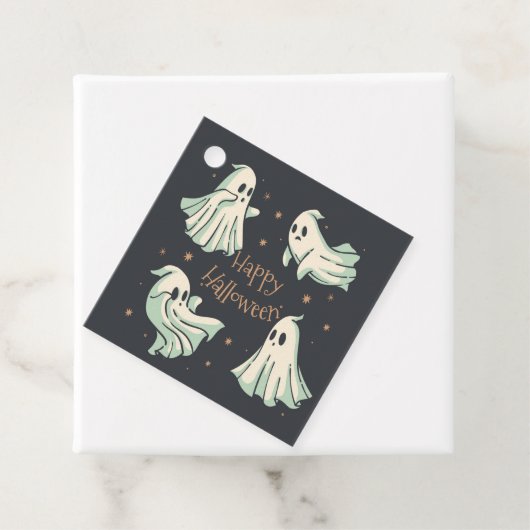 ハロウィーン幽霊スポオクタキュラーハッピーハローウィン フェイバータグ (インサイチュ)