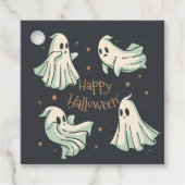 ハロウィーン幽霊スポオクタキュラーハッピーハローウィン フェイバータグ (正面)