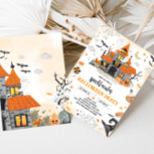 ハロウィーン幽霊スポオクタキュラーパーティー 招待状