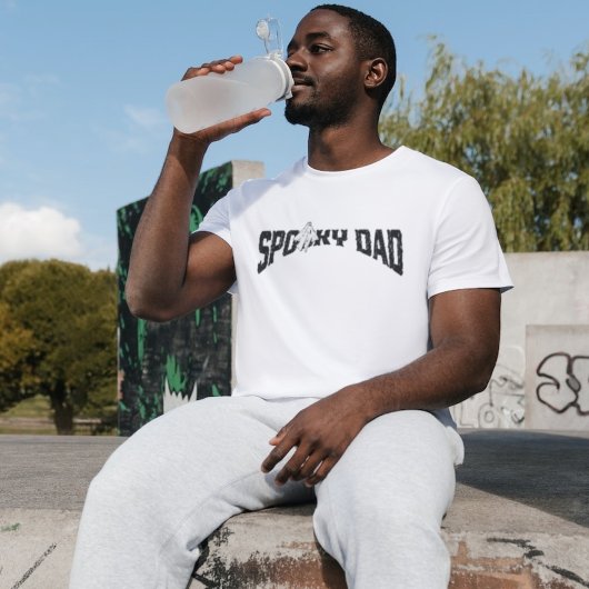 ハロウィーン幽霊スポックパパ誕生日のお父さん Tシャツ