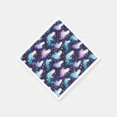 ハロウィーン幽霊ズリトル・ブー！ スタンダードカクテルナプキン (角)