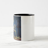 ハロウィーン幽霊ゾンビホラーマグ ツートーンマグカップ (中央)