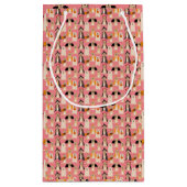 ハロウィーン幽霊ドッグパンプキン スモールペーパーバッグ (裏面)