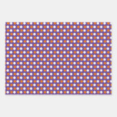 ハロウィーン幽霊ドッグラッピング紙セット3 ラッピングペーパーシート (正面3)