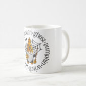 ハロウィーン幽霊パンプキンウィッチ秋不気味格言 コーヒーマグカップ (正面右)