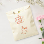 ハロウィーン幽霊パンプキン4エバ フェイバーバッグ (封をした状態)