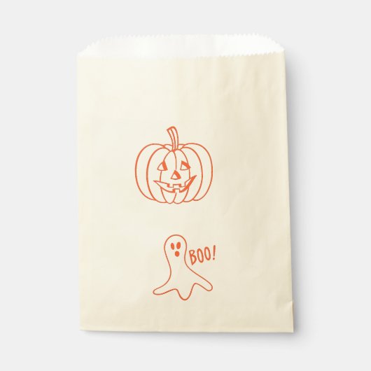 ハロウィーン幽霊パンプキン4エバ フェイバーバッグ (正面)