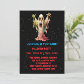 ハロウィーン幽霊パーティの招待状 招待状 (スタンド正面)