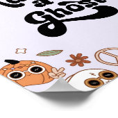 ハロウィーン幽霊パーティーを開く ポスター (角)