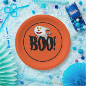 ハロウィーン幽霊パーティー紙プレート ペーパープレート (パーティー)