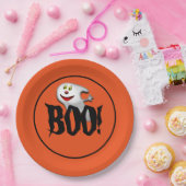 ハロウィーン幽霊パーティー紙プレート ペーパープレート (パーティー)