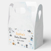 ハロウィーン幽霊ベビーシャワーパーティー フェイバーボックス (オープン)