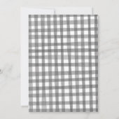 ハロウィーン幽霊ベビーシャワー招待状 招待状 (裏面)