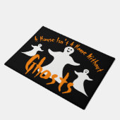 ハロウィーン幽霊ホーム ドアマット (アングル)