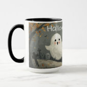 ハロウィーン幽霊マグ | コーヒ不気味ーカップ マグカップ (左)