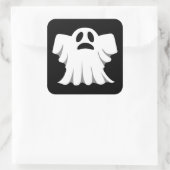 ハロウィーン幽霊マンガイラストレーション10 スクエアシール (バッグ)