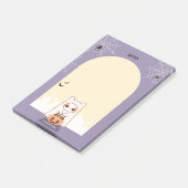 ハロウィーン幽霊モチリトルポンチトリックまたはトリート ポストイット (アングル)