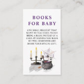 ハロウィーン幽霊リトルブーブックベビー エンクロージャーカード (正面)