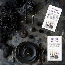 ハロウィーン幽霊リトルブーベビーおむつラッフル エンクロージャーカード