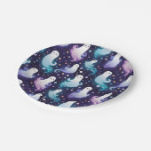 ハロウィーン幽霊リトルブー！ ペーパープレート (アングル)