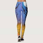 ハロウィーン幽霊レギンス レギンス (裏面)