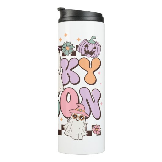 ハロウィーン幽霊不気味シーズン タンブラー (回転右)