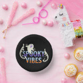 ハロウィーン幽霊不気味ビベスタイポグラフィレタリング ペーパーボウル (パーティー)