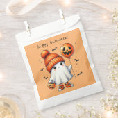 ハロウィーン幽霊優先バッグ フェイバーバッグ (クリップ留めされた状態)