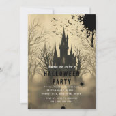 ハロウィーン幽霊城 招待状 (正面)