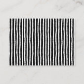 ハロウィーン幽霊性別リビールブックリクエスト エンクロージャーカード (裏面)