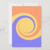 ハロウィーン幽霊招待状 招待状 (裏面)