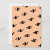 ハロウィーン幽霊招待状 招待状 (裏面)