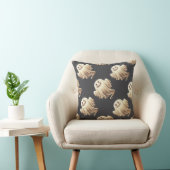 ハロウィーン幽霊笑顔 クッション (椅子)