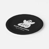 ハロウィーン幽霊紙プレート ペーパープレート (アングル)