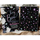 ハロウィーン幽霊誕生日招待状パーティーヘイBOO 招待状