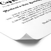 ハロウィーン幽霊赤ちゃんシャワー時間カプセル ポスター (角)