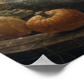 ハロウィーン幽霊魔女 ポスター (角)