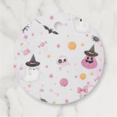 ハロウィーン幽霊1st誕生日パーティー フェイバータグ (裏面)