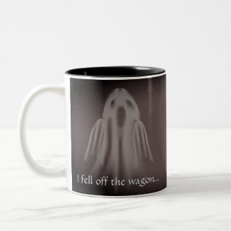 ハロウィーン幽霊 おもしろい ツートーンマグカップ