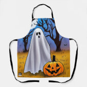 ハロウィーン幽霊 エプロン (正面)