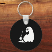 ハロウィーン幽霊 キーホルダー (正面)