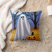 ハロウィーン幽霊 クッション (ブランケット)