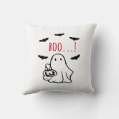 ハロウィーン幽霊 クッション (裏面)