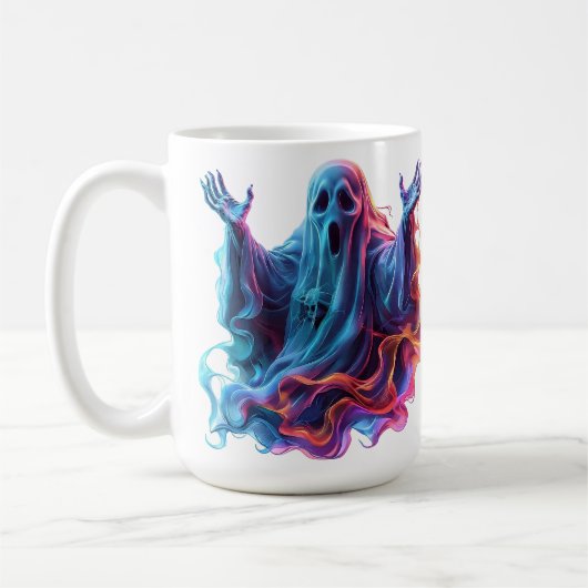 ハロウィーン幽霊 コーヒーマグカップ (左)