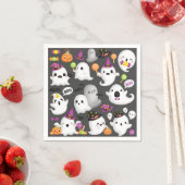 ハロウィーン幽霊 スタンダードカクテルナプキン (インサイチュ)