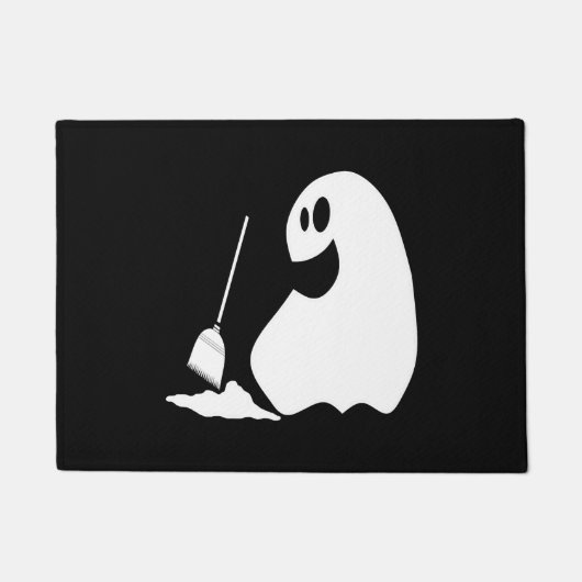 ハロウィーン幽霊 ドアマット (正面)