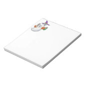 ハロウィーン幽霊 ノートパッド (回転)